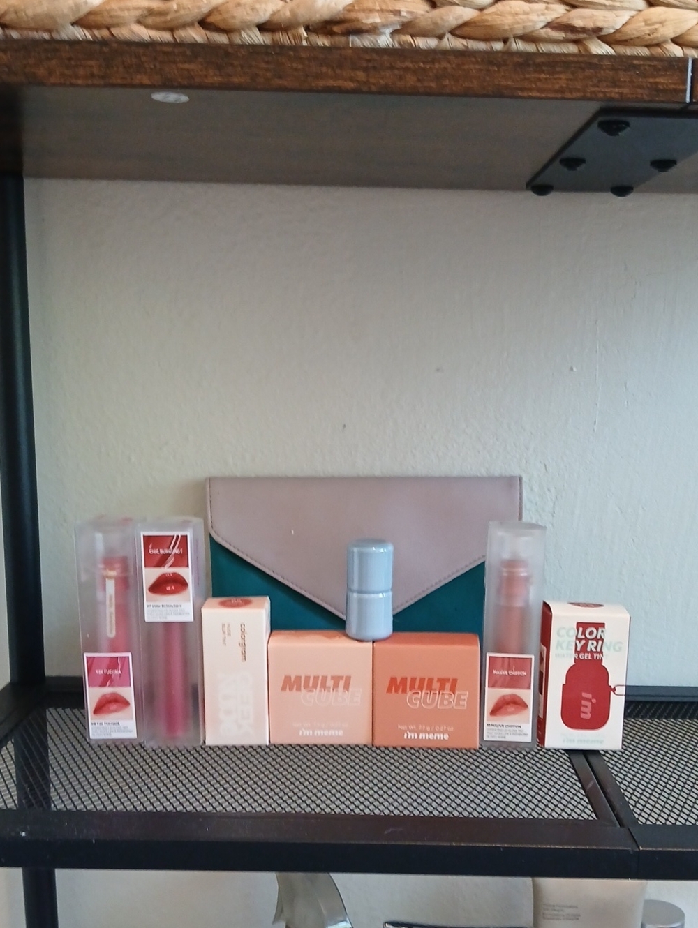 Im Meme Multi Cube Lip Color Set in Shadow And Blush With Ipsy Bag - Picture 1 of 11
